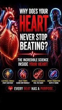 Why Does Your Heart Never Stop Beating? ❤️ The Incredible Science Inside Your Heart