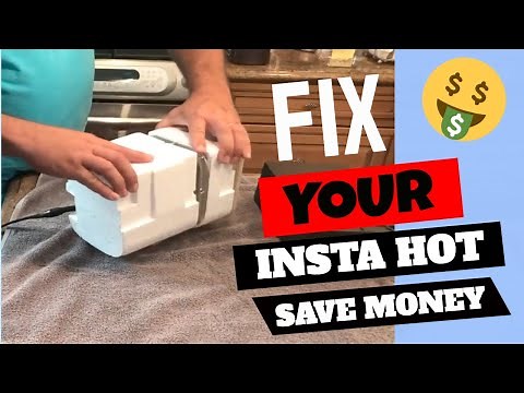How to fix your Insinkerator Instant Hot Faucet when it leaks for little money.