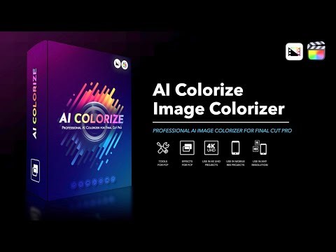 AI Colorize - Professional AI Image Colorizer for Final Cut Pro - Pixel Film Studios