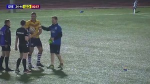 32K views · 499 reactions |  A great end to a great career! gbsct Scotland’s Luke Douglas scores with the final touch in his last-ever game - then kicks the goal! | Rugby Football League | Facebook