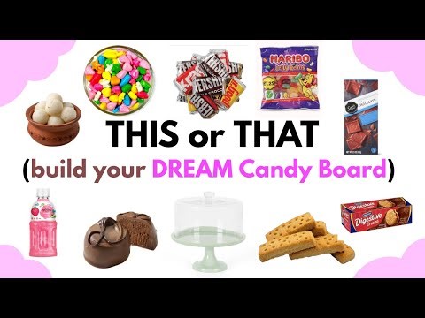 Build Your Dream International Candy Board 🍭 | THIS or THAT Challenge #candyboard #thisorthat