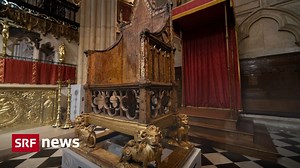 Der britische Thron wird für Charles III. aufgefrischt
