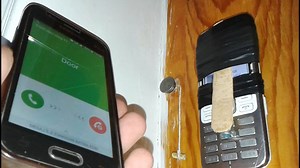 DIY remote phone answering hack with household items!