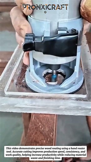 Precision Wood Routing | Clean Cut Process Using a Hand Router Tool