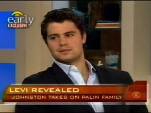Levi Johnston: "Now it's my turn."
