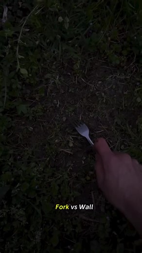 forkvswall Day 1 | Episode 2 Fork vs Ground One follower = One dig #forkchallenge #day1 #epsiode2 #day1 #forkvswall