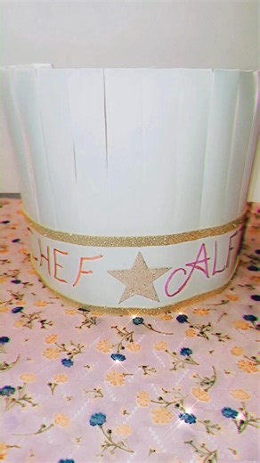 How to Make Your Own Chef Hat (DIY Chef Hat Tutorial) #diy