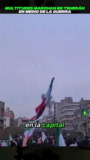 Crowds march in Tehran #geopolitics #war #military #Iran #UnitedStates #Israel #Tehran