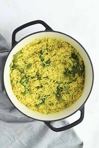 Coconut Turmeric Rice