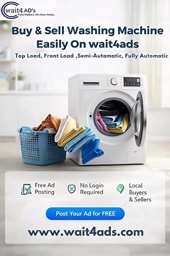 Sell Old Washing Machine & Earn Cash 💰 | Buy & Sell Used Appliances Online