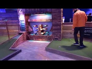 Crazier Golf at Boom: Battle Bar in Norwich - hole 2