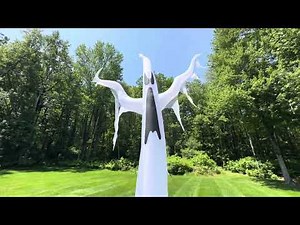 Gemmy Halloween Airblown Inflatable 16FT Color Changing Ghost Unboxing & Review