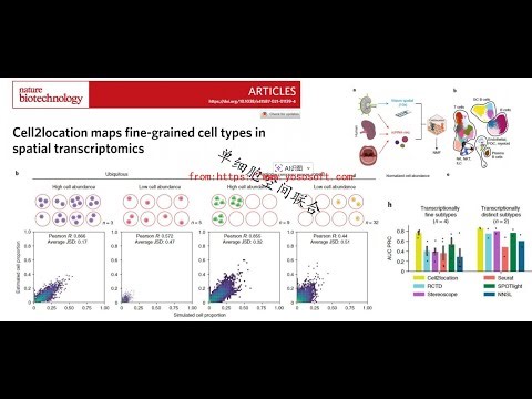 2025第四课：单细胞空间联合分析（RCTD、cell2location、iStar、spotiphy）