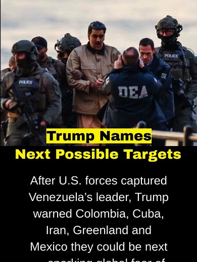 Trump Names Potential Targets in Global Politics