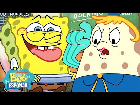 Bob Esponja | 2 horas dos momentos mais travessos do Bob Esponja! 😈 | Bob Esponja em Português