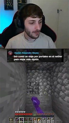 Como conectar portales del nether #minecraft #java #minecrafttecnico #minecrafthardcormode #hator