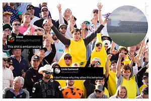 "Embarrassing" - Fans call out WM Phoenix Open audience as 'disgraceful' behavior of throwing beer on the course continues