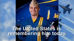 Captain Jeff Kuss was with the Blue Angels as the team flew over #LakeWashington last year in dazzling aerial performances. >> kiro.tv/BlueAngelCrash He died today when a jet crashed during flight practice in Tennessee. John Knicely KIRO 7 remembers his flight with him. #Share your thoughts with the captain’s family in the comments below. | KIRO 7 News