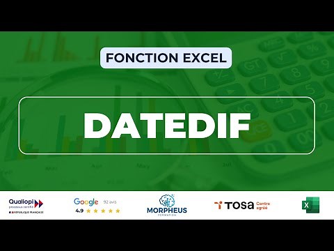 How do I use the DATEDIF function in Excel?
