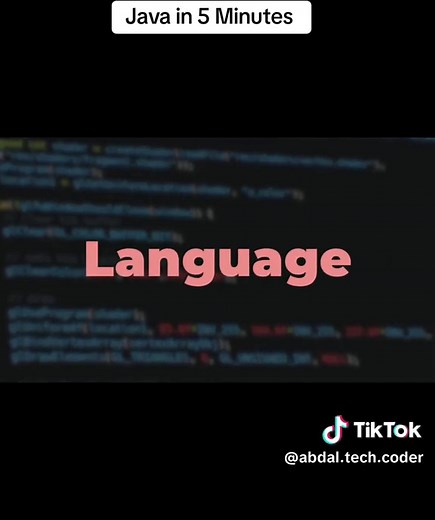 Java in 5 Minutes: Dive into the Basics
