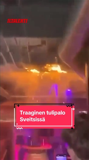 Traaginen tulipalo vaati kymmenien ihmisten hengen Sveitsin Crans-Montanassa. #iltalehti #uutiset #sveitsi #cransmontana