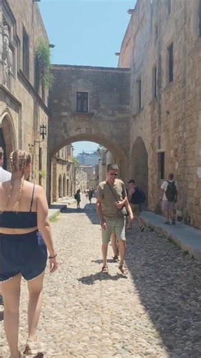 Rhodes Old Town, Greece 🇬🇷 #rhodes #rhodesoldtown #greece #greekislands