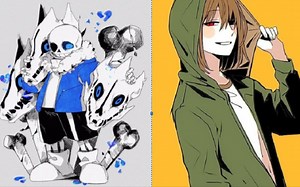 fnf mashup sans vs chara