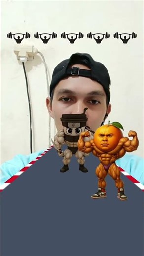 wow udindindindun mungil jadi berbadan kekar #filtergame #2026 #facts #funny #cartoon #animasi