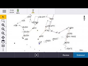 CAD in the Field - Trimble Feature Codes - R780 Tilt Rover