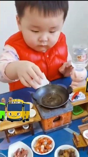 baby cooking