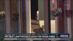 Turtle's heat lamp possible cause for house fire