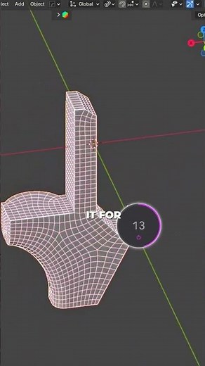 Instant Quad Topology in Blender! 🚀 One-Click Remesh Trick #3dmodeling #cgi #blender #tutorial