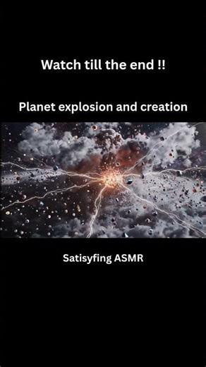 Exploding Planet #asmr #universe #planets