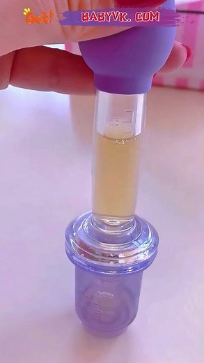 Pacifier Baby Medicine Dispenser: Help Baby Take Medicine Easily #BabyCare
