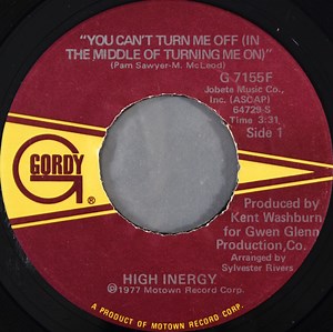 High Inergy - You Can't Turn Me Off (In The Middle Of Turning Me On)