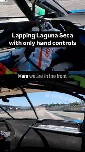 1K views · 1.7K reactions | Driving with just his hands, paraplegic race car driver Robert Wickens walks us through an installation lap in the DXDT Racing Corvette equipped with Bosch hand control system. #Bosch #PrattMillerMotorsports #DXDTRacing #GM #lagunaseca #tirerackcommontereysportscarchampionship | IMSA | Facebook