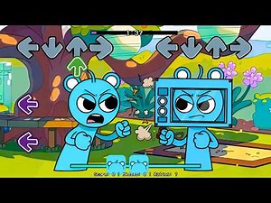 FNF NEW Sprunki All Phases VS NEW Sprunki Microwave Sings Can Can | Incredibox Sprunki FNF Mods