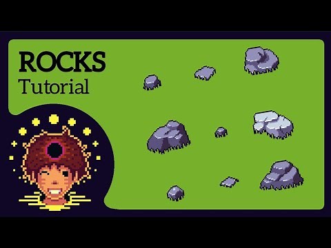 How to : Rocks (Pixel Art Tutorial for Beginners)