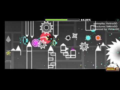 Upcoming Extreme Demon "KRYPTON" by [PUG TEAM] Layout parts | Geometry Dash