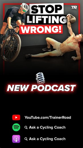💪 Most cyclists still get strength training wrong. 📊 In a new study of pro riders, women trained more—and smarter—than men. They lifted all season, targeted their core and upper body, and stayed stronger on the bike. 🧠 @dialedhealth breaks down how to actually apply that: start with muscular endurance, add load over time, and never skip upper-body work. ▶️ Watch the full conversation on YouTube or Spotify → link in bio. #TrainerRoad #CyclingTraining #StrengthTrainingForCyclists #CyclingPerfor