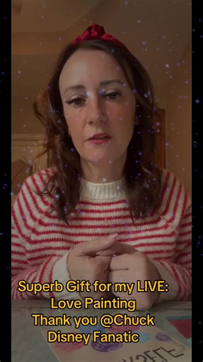 Thank you for the great Gift sent to my LIVE! Your appreciation for my content means a lot to me.@Chuck Disney Fanatic #tiktoklive #livehighlights #livegift #lovepainting