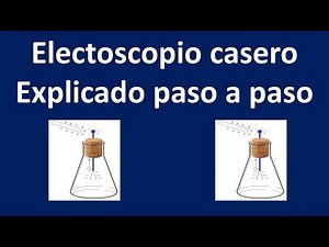 How to make a homemade electroscope //step-by-step explanation.
