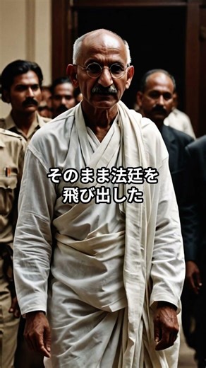 弁護士なのに、法廷で何も話せなかった男【ガンディー】 #ガンディー #世界史 #人物解説 #歴史 #歴史雑学 #雑学