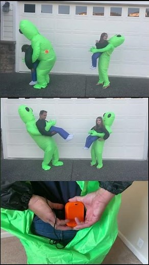 Fun Alien Inflatable Costume