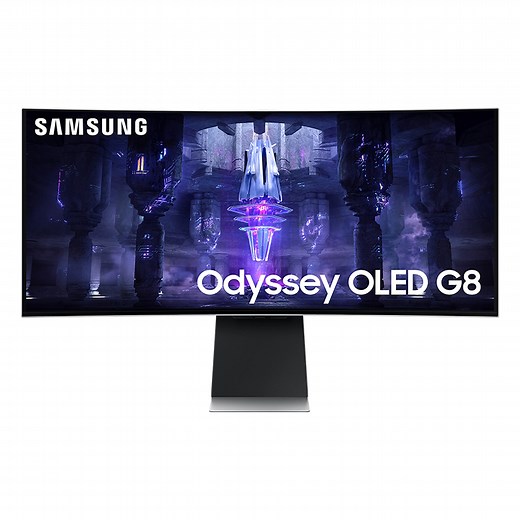 Samsung Odyssey G8 34" 175Hz 0.03ms UWQHD Ultra-Wide Curved OLED Gaming Monitor