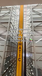 Book depositary Limerick University Holds up to 500,000 books 📚#Limerick #books #library | De Burca Rare Books