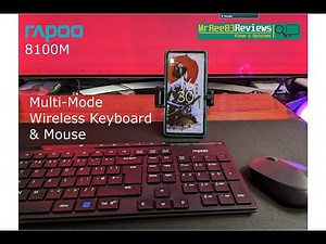 Rapoo 8100M Multi-Mode Wireless Keyboard & Mouse (MrRee83Reviews)