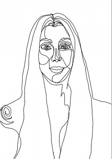 Cher | Speed Drawing Portrait