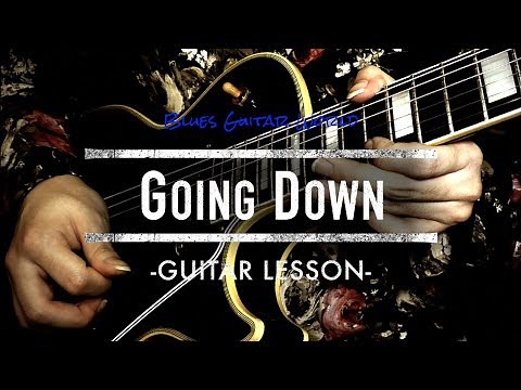 Freddie King - How to play “Going Down” Guitar Solo