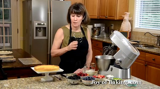 Easy Fruit Tart Recipe Demonstration - Joyofbaking.com